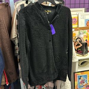💜Cinnamon Cinder Black Sweater L